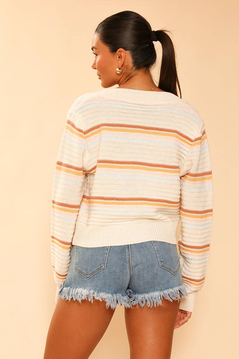The Retro Revival Cropped Cardigan