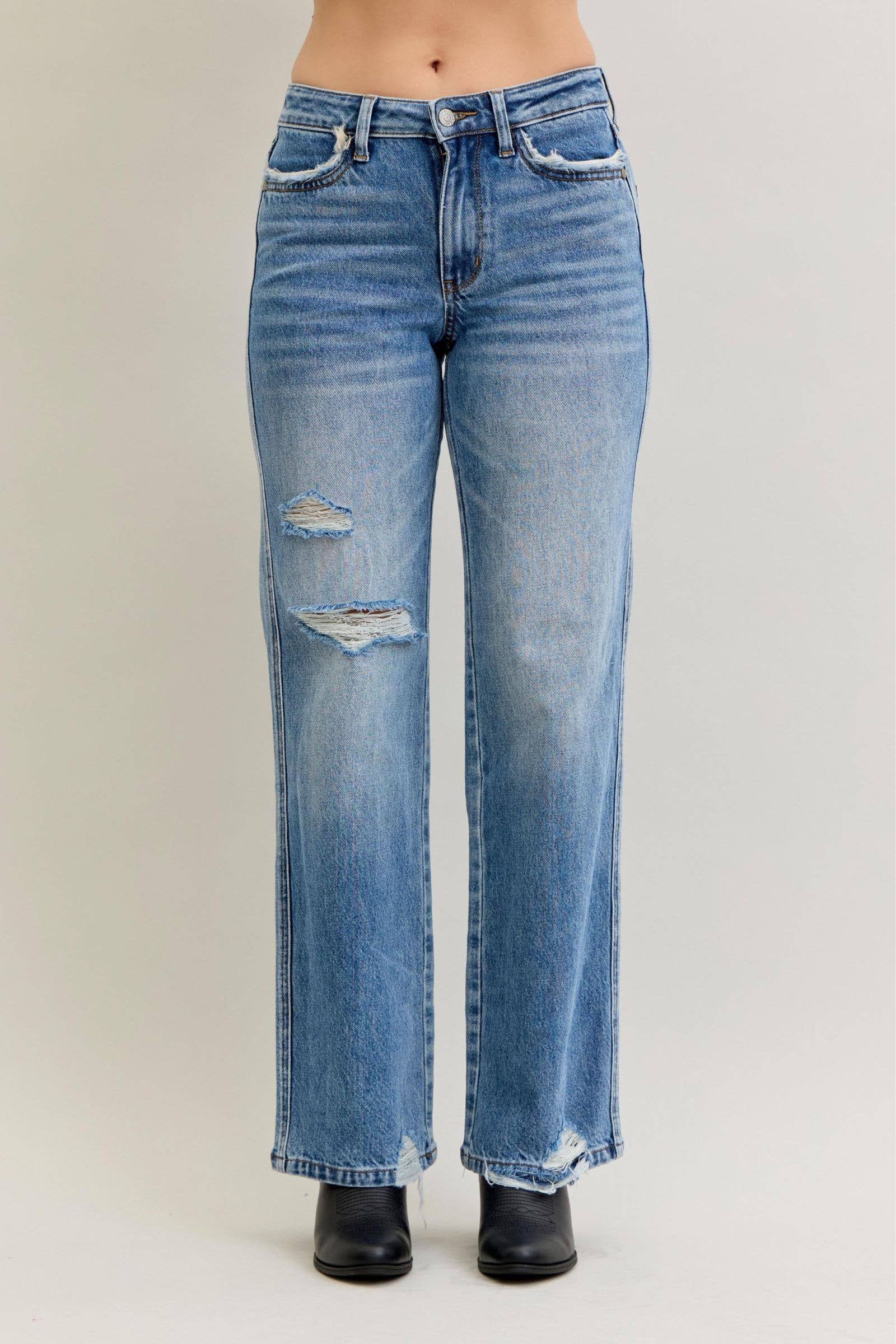 The Kennedi Vintage Magic Straight Jeans