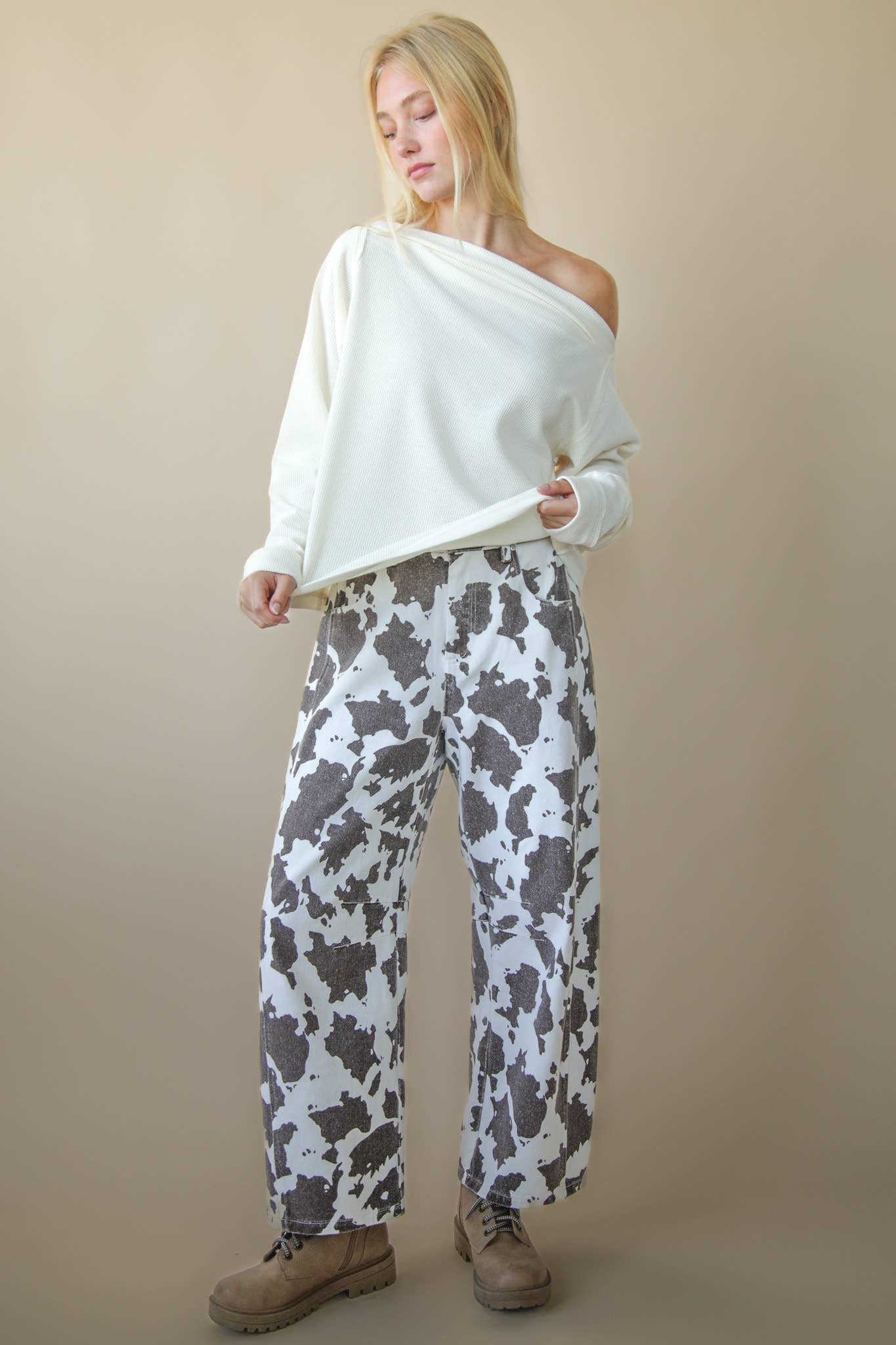 The Coastal Breeze Boat Neck Knit Top