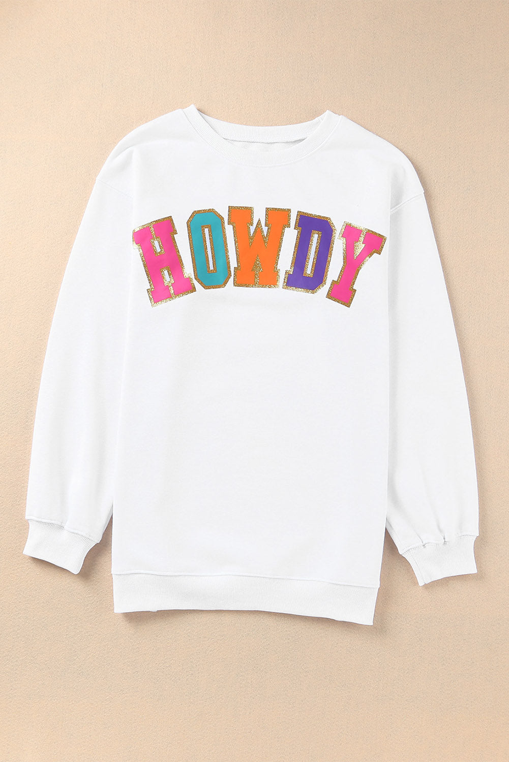Howdy Color Pop Graphic Sweatshirt