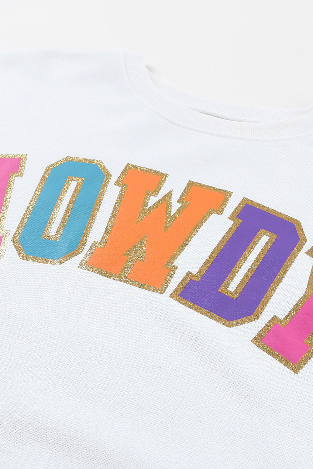 Howdy Color Pop Graphic Sweatshirt