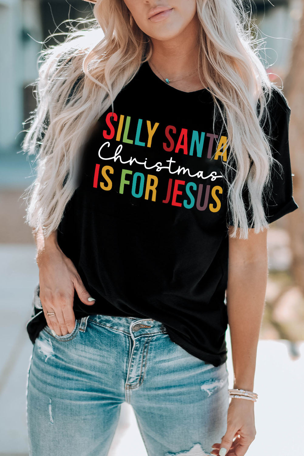 Silly Santa Tee